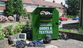 mixed fabrics textile recycling bank